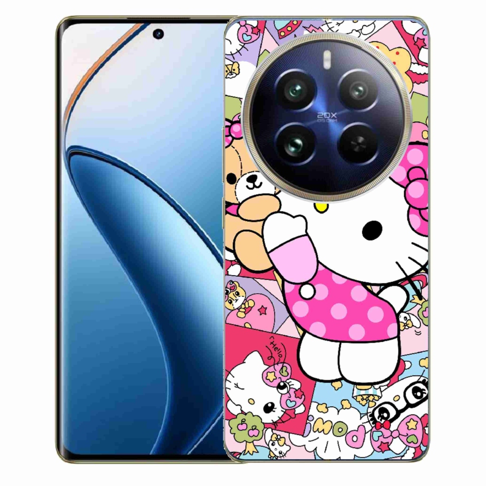 Gelový kryt mmCase na Realme 12 Pro 5G/12 Pro+ 5G - cute kitty