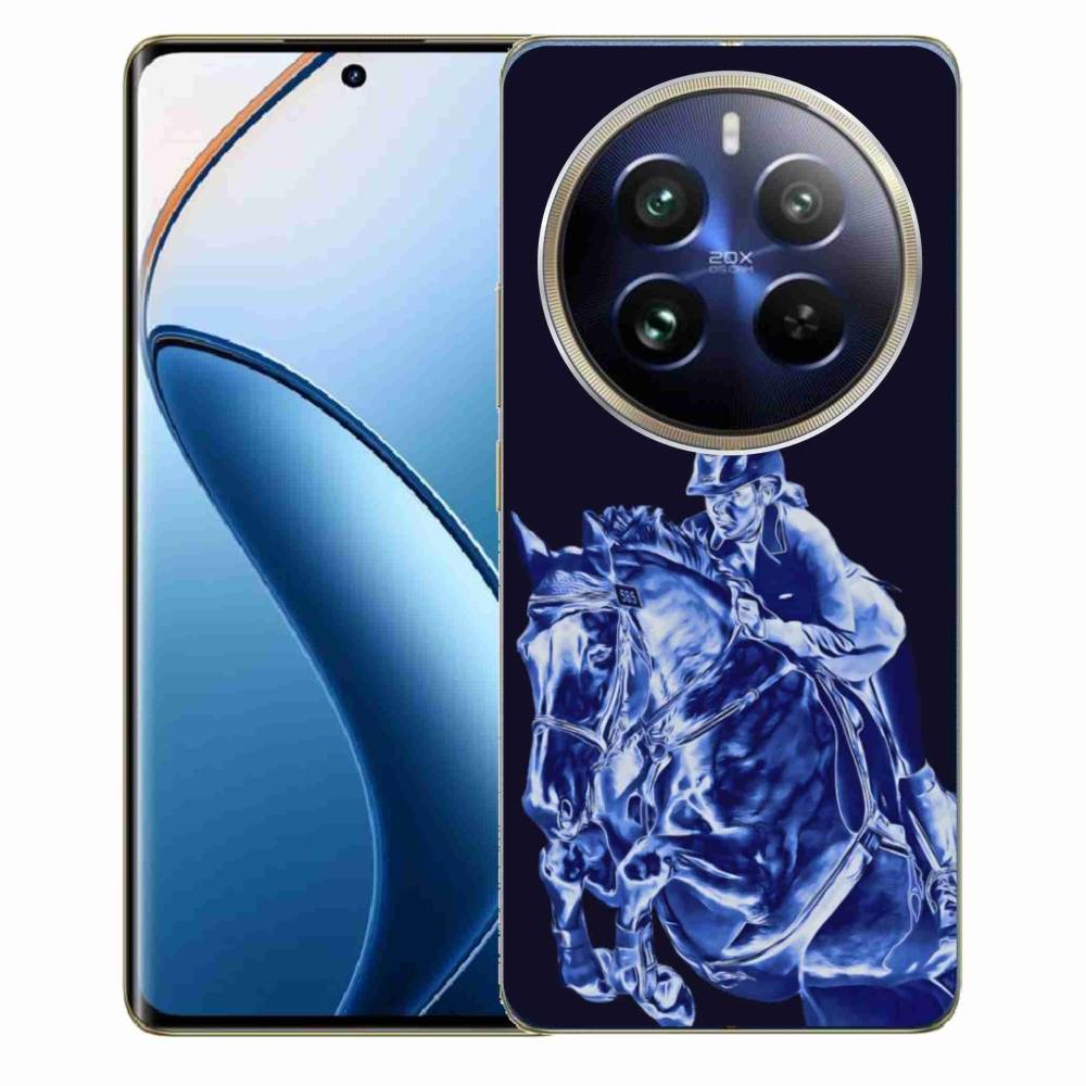 Gelový kryt mmCase na Realme 12 Pro 5G/12 Pro+ 5G - dostihový kůň