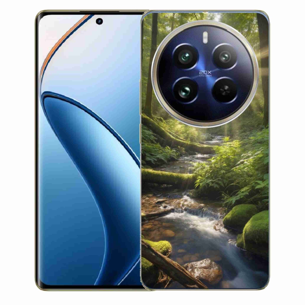 Gelový kryt mmCase na Realme 12 Pro 5G/12 Pro+ 5G - hlubina lesa