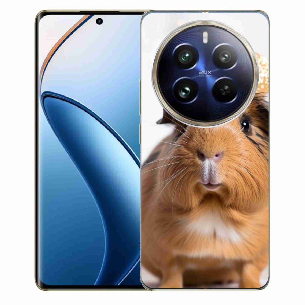 Gelový kryt mmCase na Realme 12 Pro 5G/12 Pro+ 5G - hnědé morče