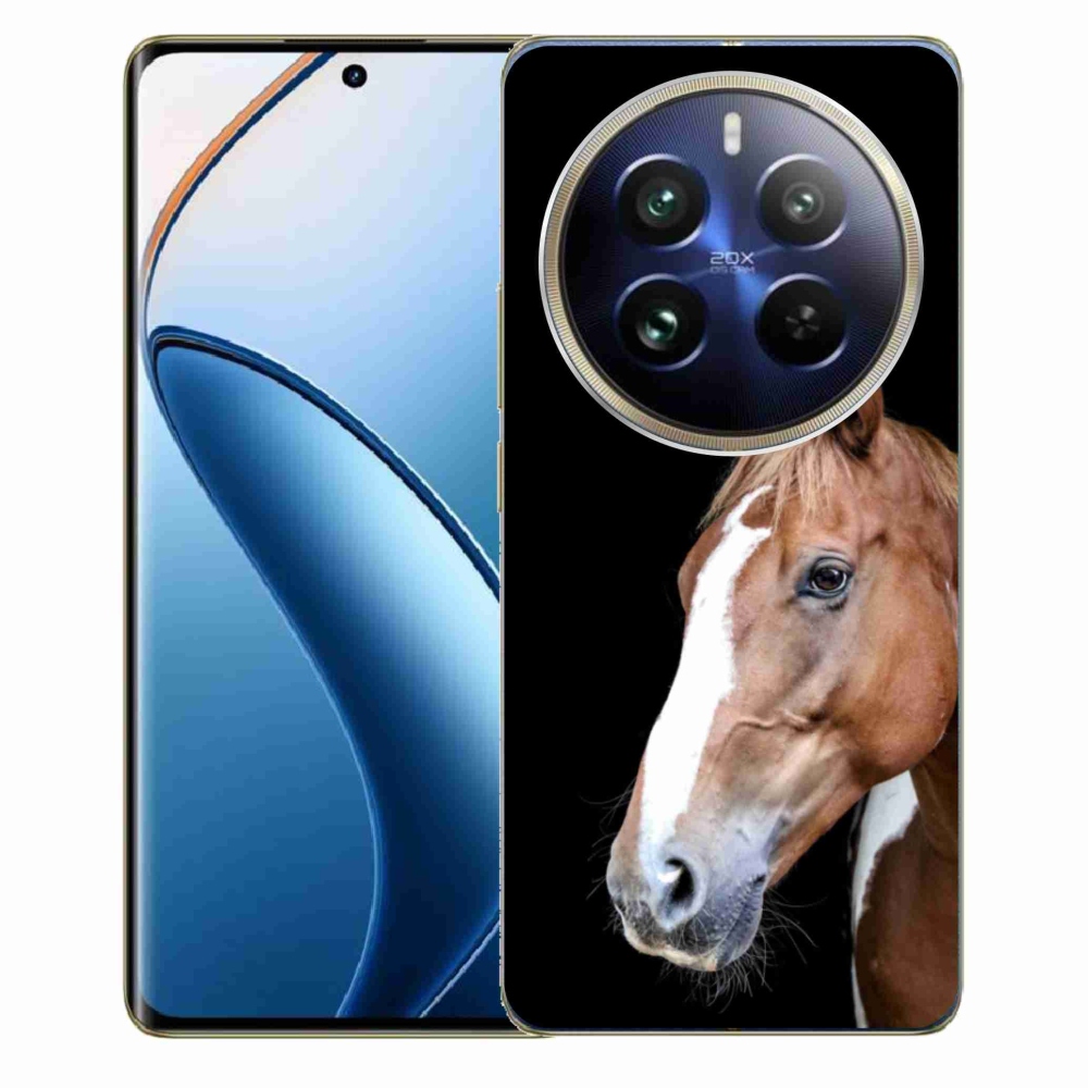 Gelový kryt mmCase na Realme 12 Pro 5G/12 Pro+ 5G - hnědý kůň 3