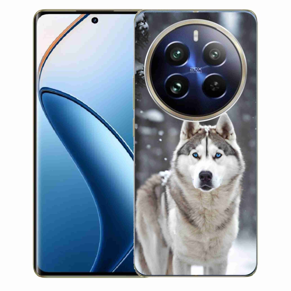 Gelový kryt mmCase na Realme 12 Pro 5G/12 Pro+ 5G - husky 2