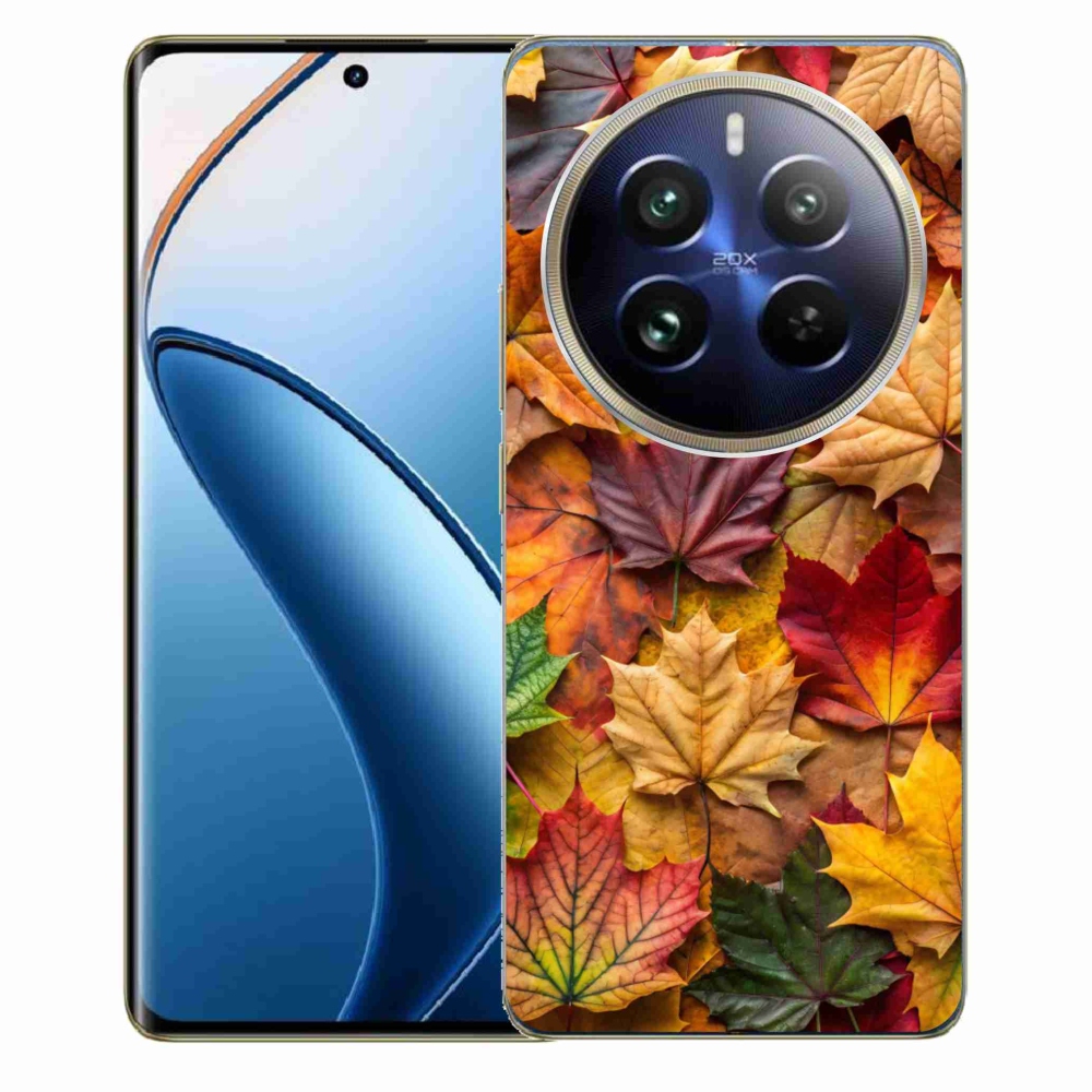 Gelový kryt mmCase na Realme 12 Pro 5G/12 Pro+ 5G - javorové listy 2