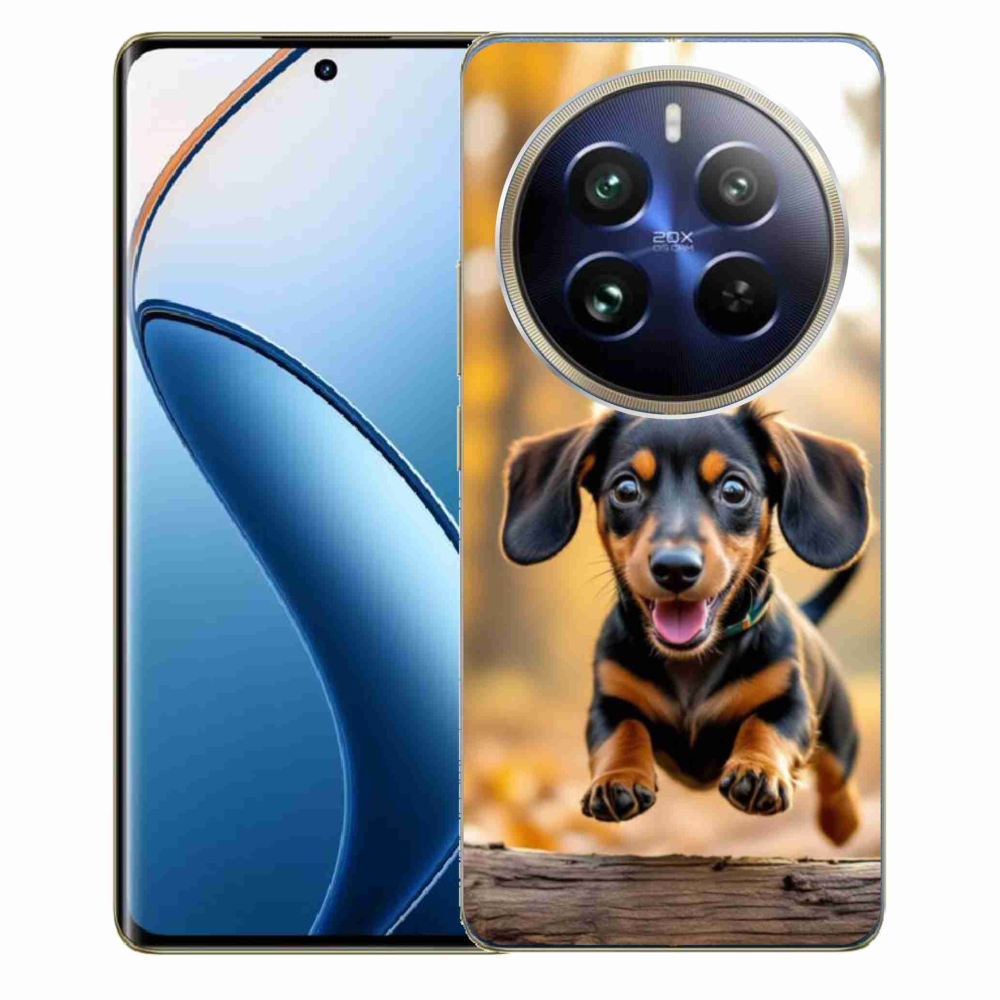 Gelový kryt mmCase na Realme 12 Pro 5G/12 Pro+ 5G - jezevčík 2
