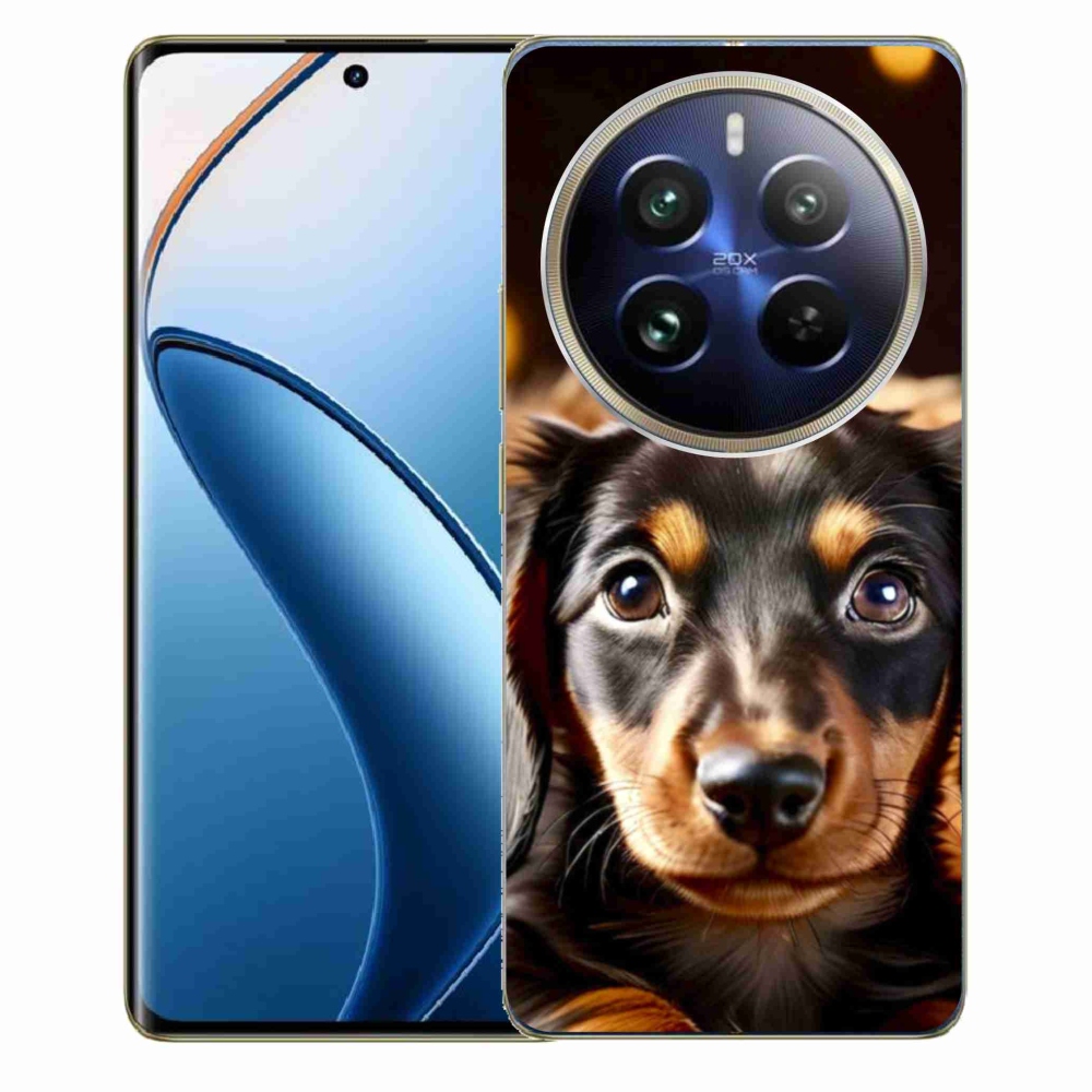 Gelový kryt mmCase na Realme 12 Pro 5G/12 Pro+ 5G - jezevčík