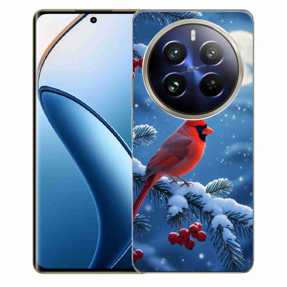 Gelový kryt mmCase na Realme 12 Pro 5G/12 Pro+ 5G - kardinál červený