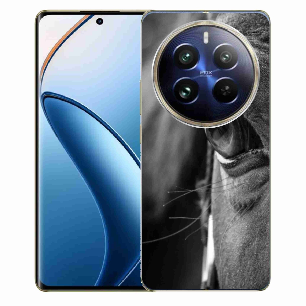 Gelový kryt mmCase na Realme 12 Pro 5G/12 Pro+ 5G - koňský pohled