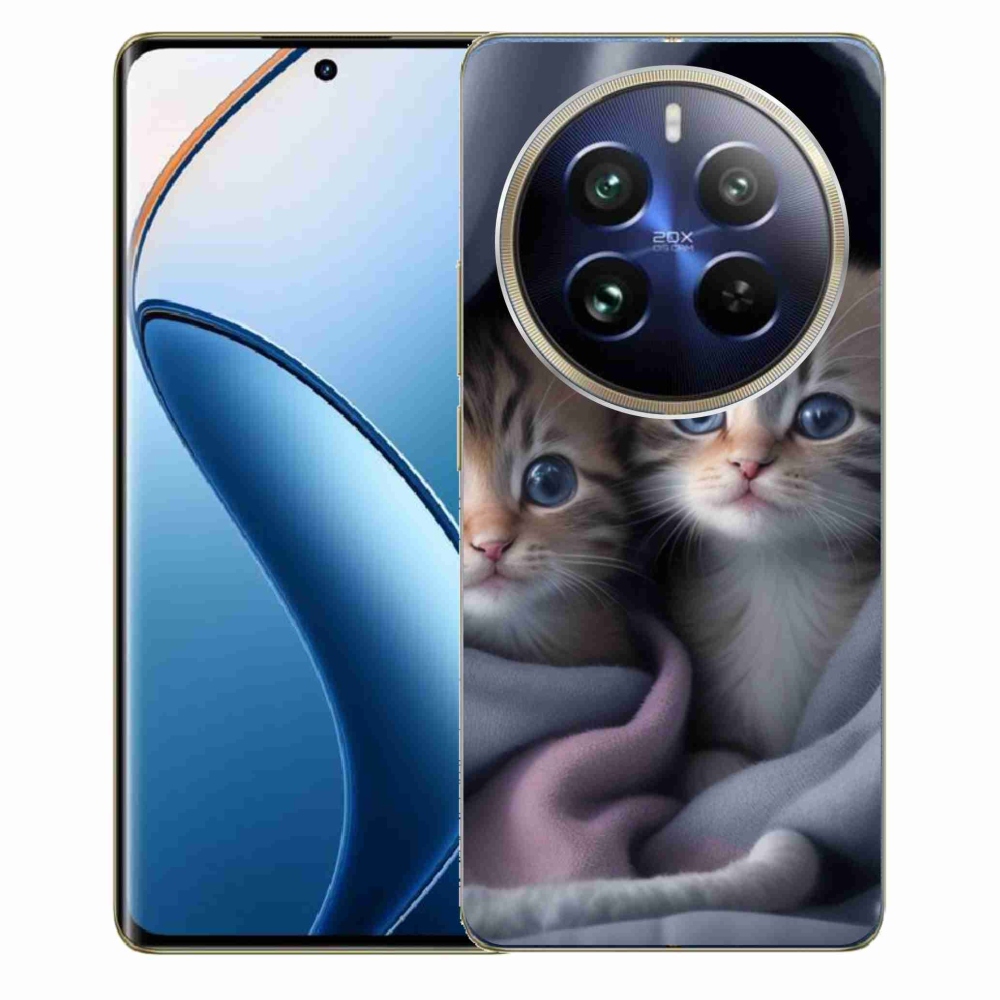 Gelový kryt mmCase na Realme 12 Pro 5G/12 Pro+ 5G - kočičí duo 2
