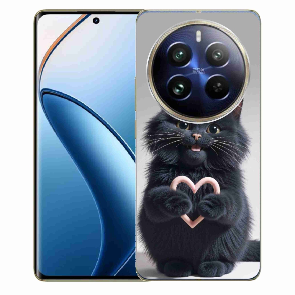 Gelový kryt mmCase na Realme 12 Pro 5G/12 Pro+ 5G - kočičí láska 3