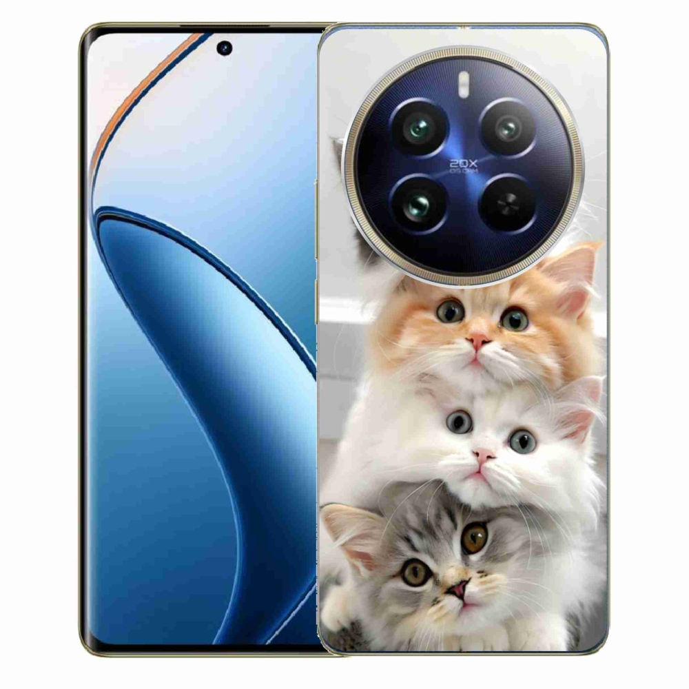 Gelový kryt mmCase na Realme 12 Pro 5G/12 Pro+ 5G - kočičí parta