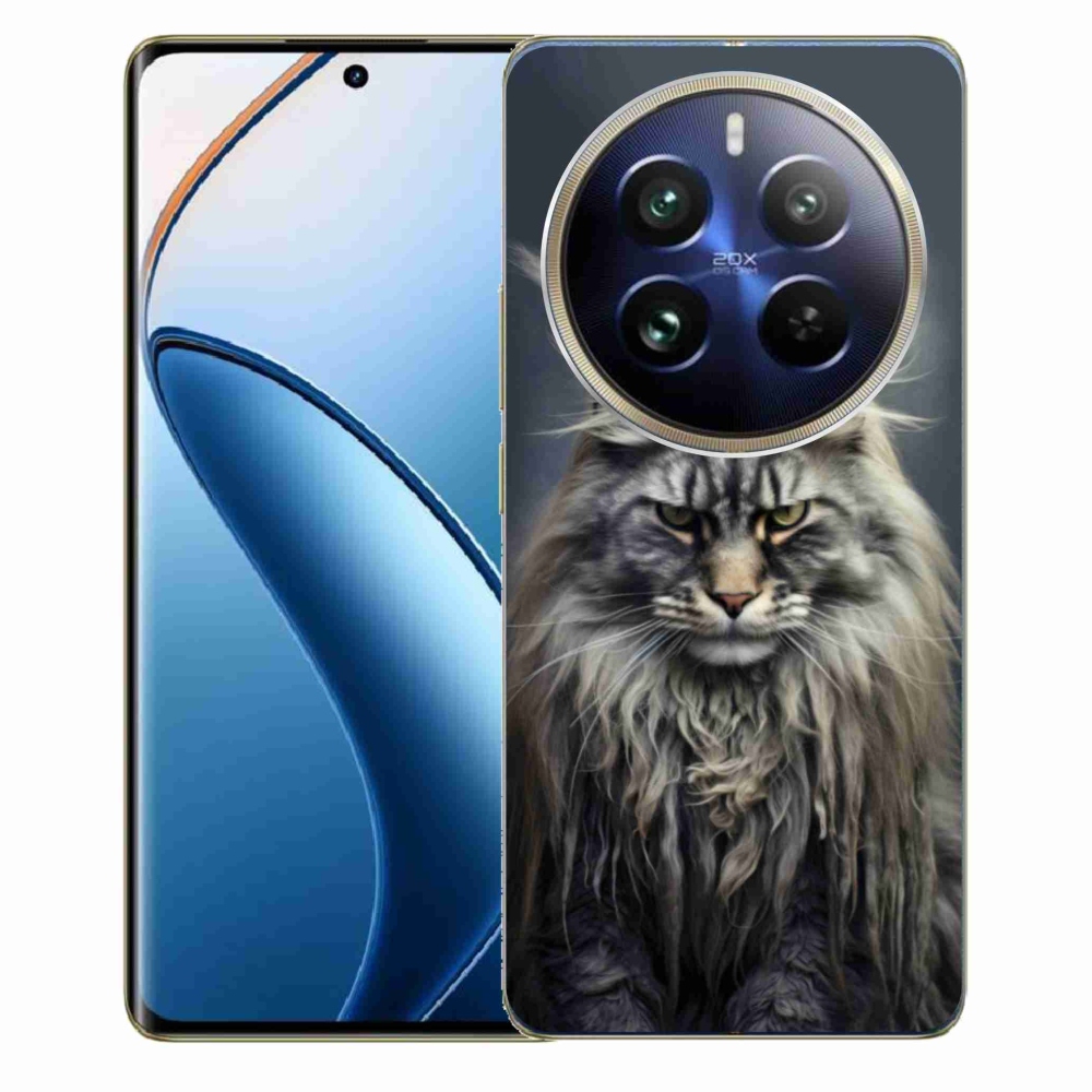 Gelový kryt mmCase na Realme 12 Pro 5G/12 Pro+ 5G - kočíčí pohled 4