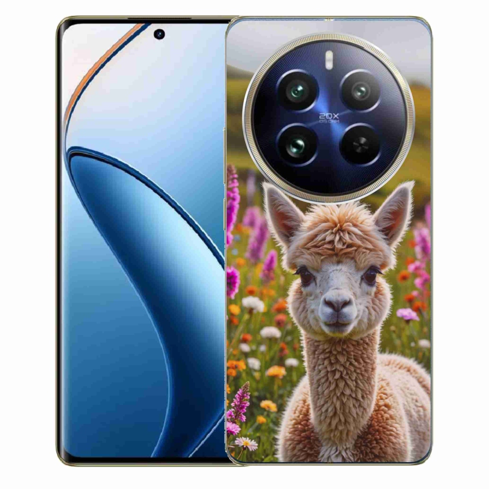 Gelový kryt mmCase na Realme 12 Pro 5G/12 Pro+ 5G - lama na louce