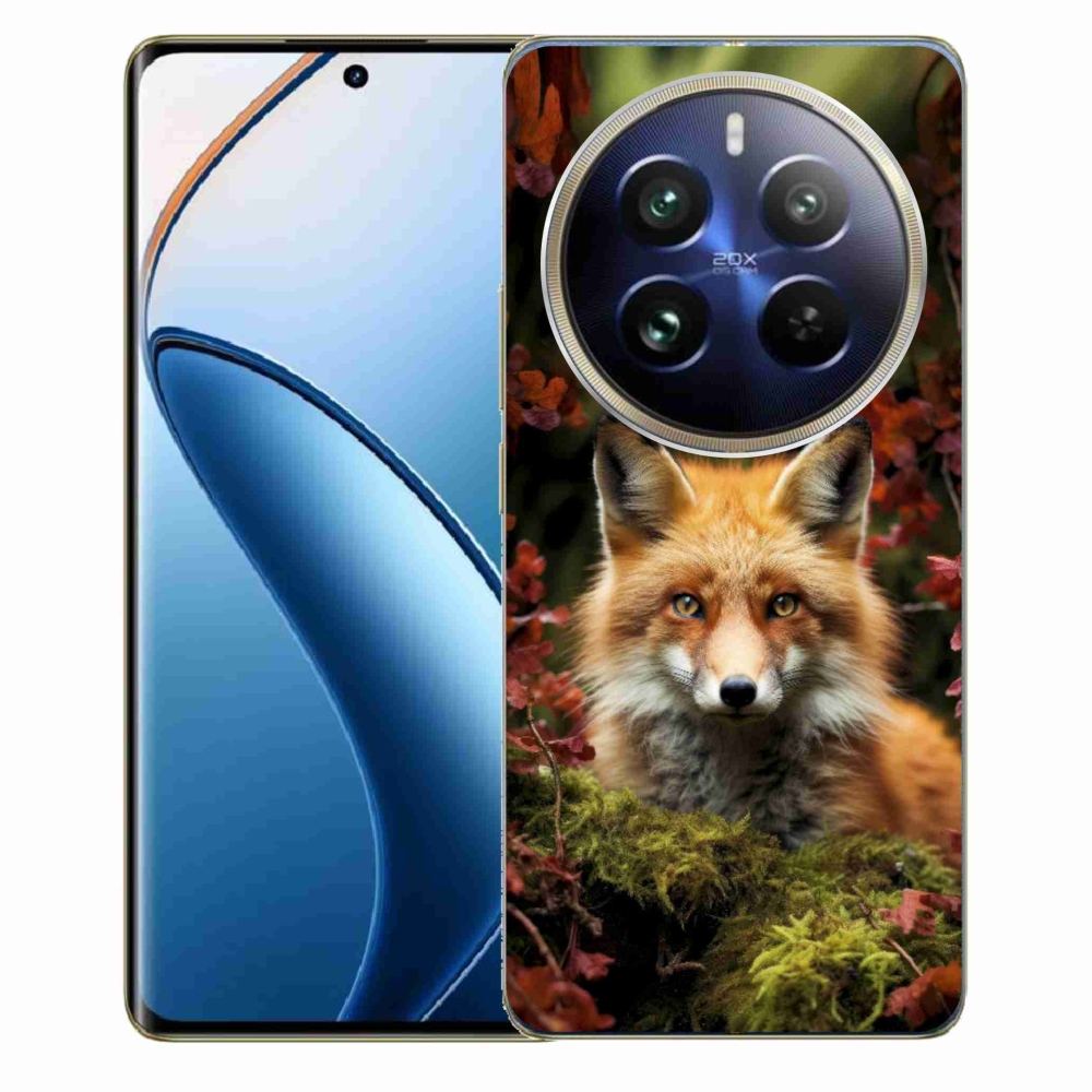 Gelový kryt mmCase na Realme 12 Pro 5G/12 Pro+ 5G - liška v lese