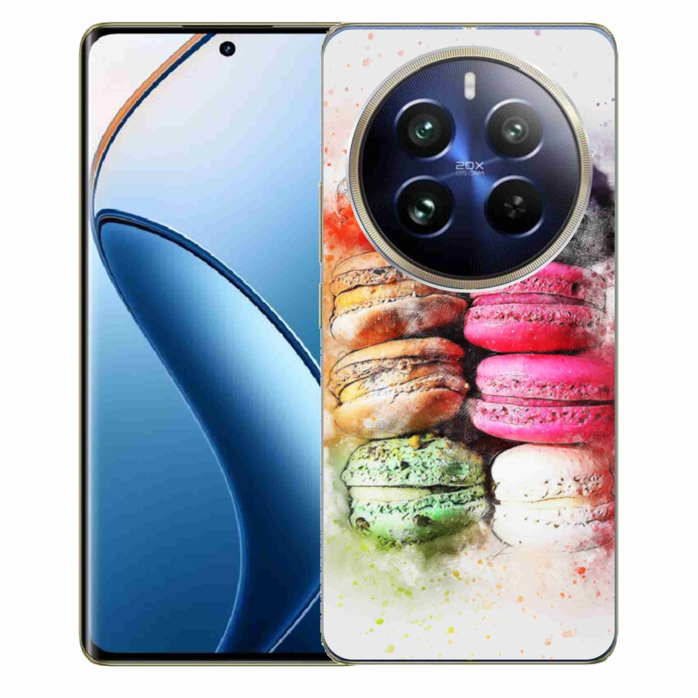 Gelový kryt mmCase na Realme 12 Pro 5G/12 Pro+ 5G - makrónky