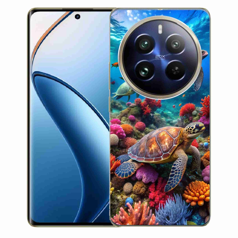 Gelový kryt mmCase na Realme 12 Pro 5G/12 Pro+ 5G - mořský svět 2