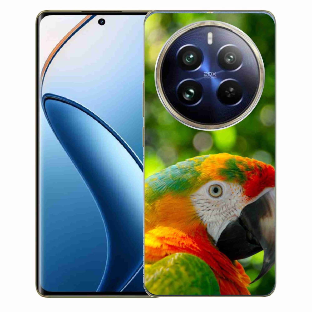 Gelový kryt mmCase na Realme 12 Pro 5G/12 Pro+ 5G - papoušek ara 3