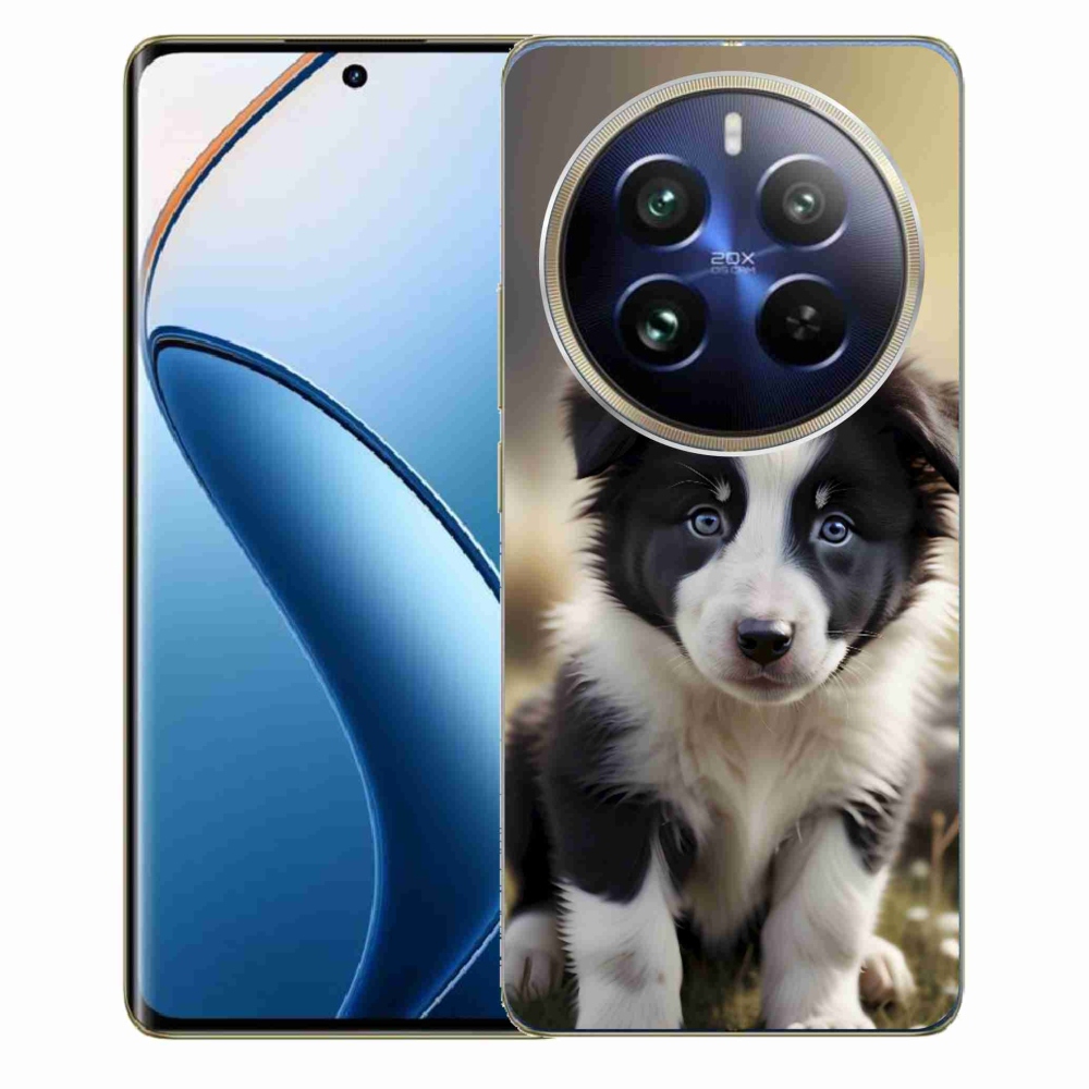 Gelový kryt mmCase na Realme 12 Pro 5G/12 Pro+ 5G - roztomilá border kolie