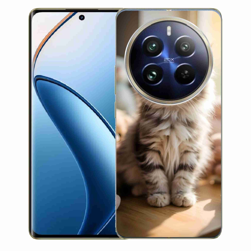 Gelový kryt mmCase na Realme 12 Pro 5G/12 Pro+ 5G - roztomilé kotě 10