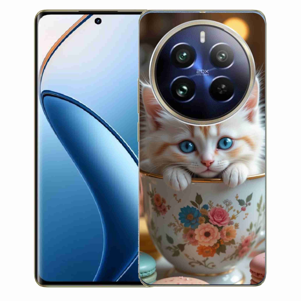 Gelový kryt mmCase na Realme 12 Pro 5G/12 Pro+ 5G - roztomilé kotě 6