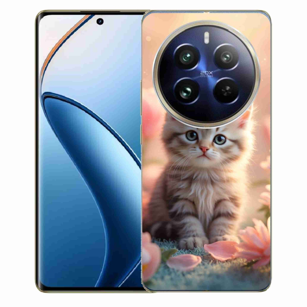 Gelový kryt mmCase na Realme 12 Pro 5G/12 Pro+ 5G - roztomilé kotě 8
