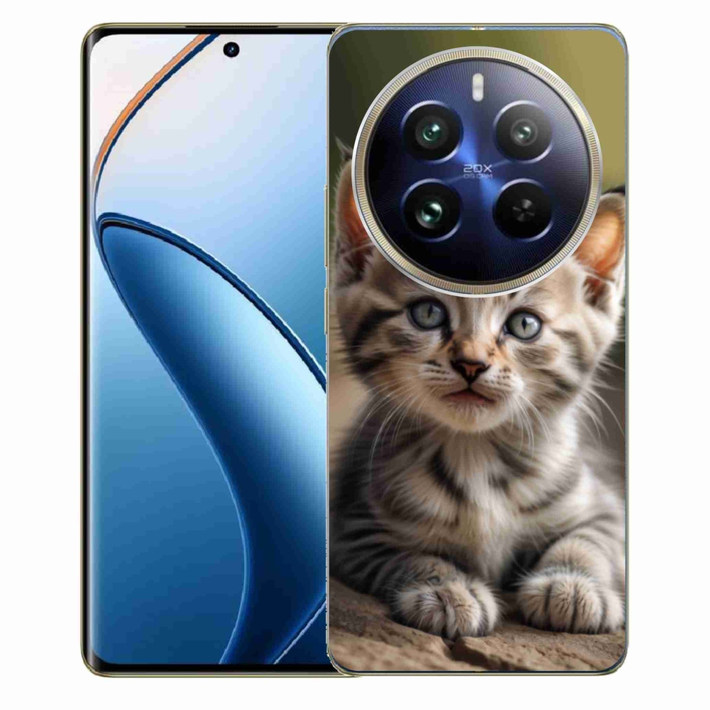 Gelový kryt mmCase na Realme 12 Pro 5G/12 Pro+ 5G - roztomilé kotě 9