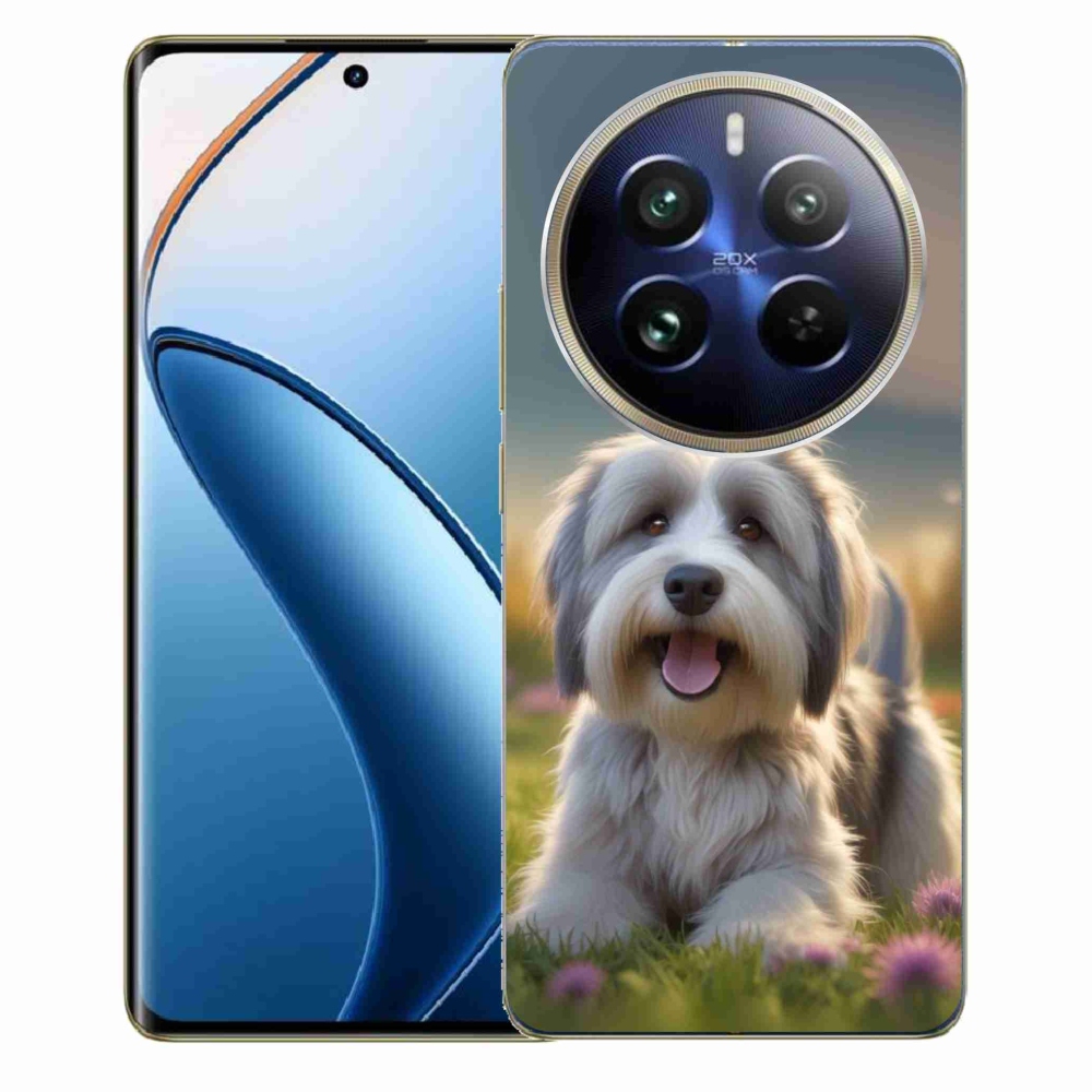 Gelový kryt mmCase na Realme 12 Pro 5G/12 Pro+ 5G - roztomilý havanský psík