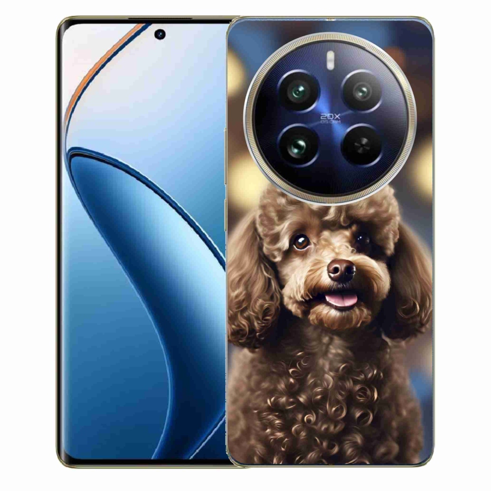 Gelový kryt mmCase na Realme 12 Pro 5G/12 Pro+ 5G - roztomilý pudl