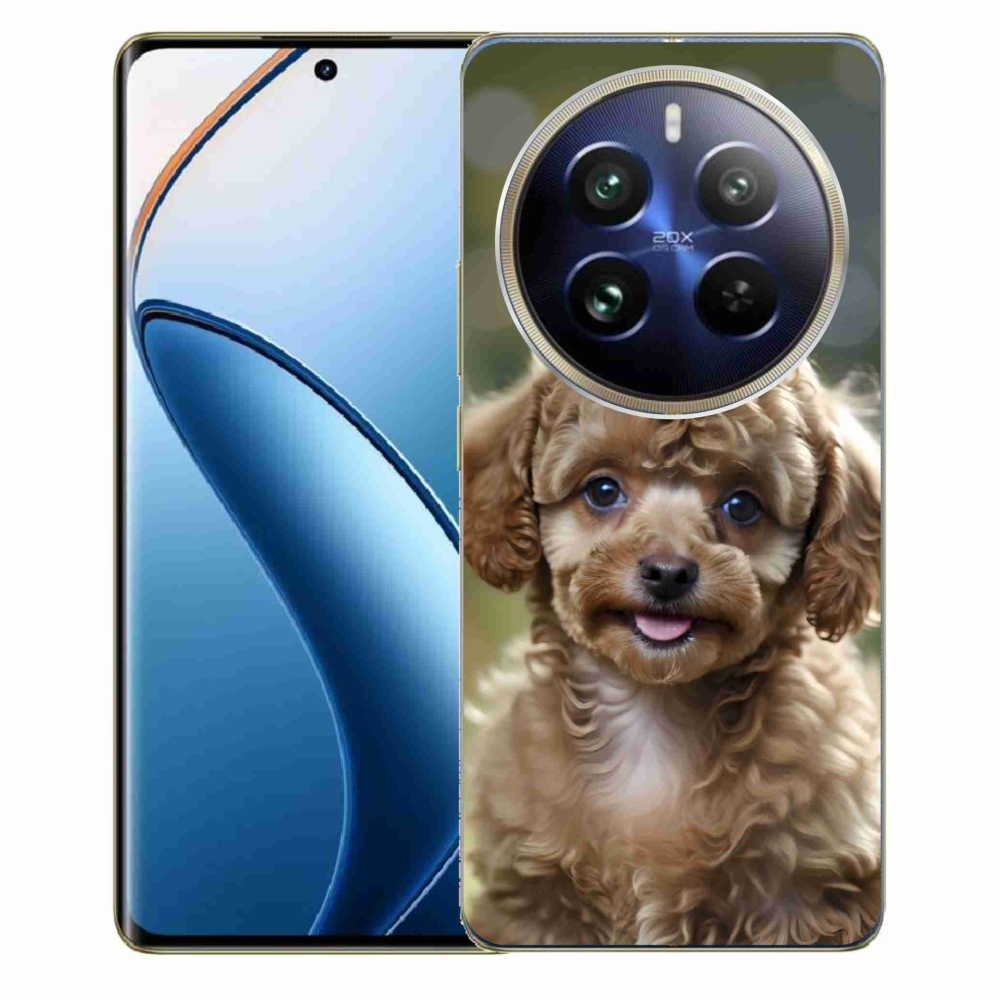 Gelový kryt mmCase na Realme 12 Pro 5G/12 Pro+ 5G - roztomilý pudl