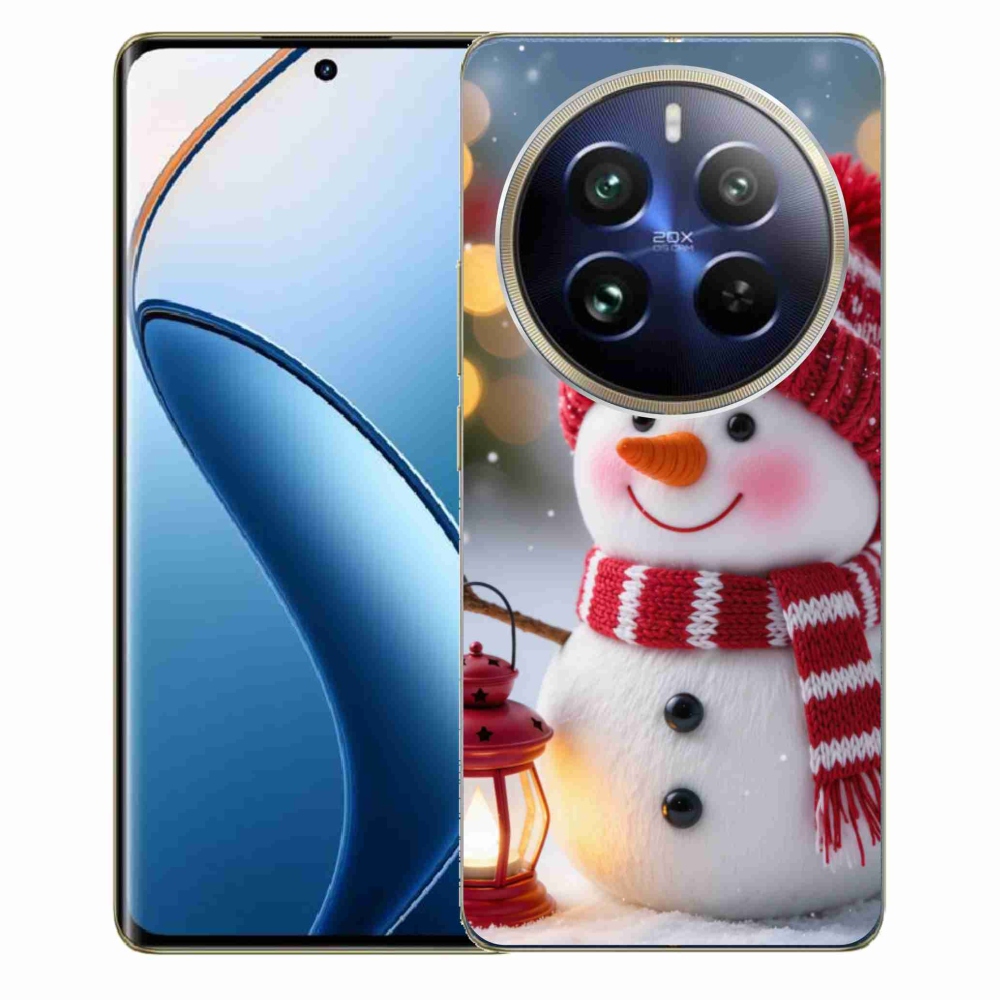 Gelový kryt mmCase na Realme 12 Pro 5G/12 Pro+ 5G - sněhulák 2