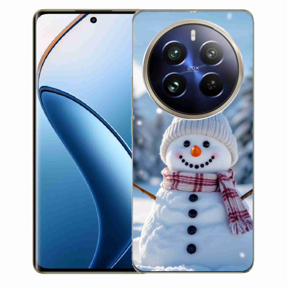 Gelový kryt mmCase na Realme 12 Pro 5G/12 Pro+ 5G - sněhulák 3