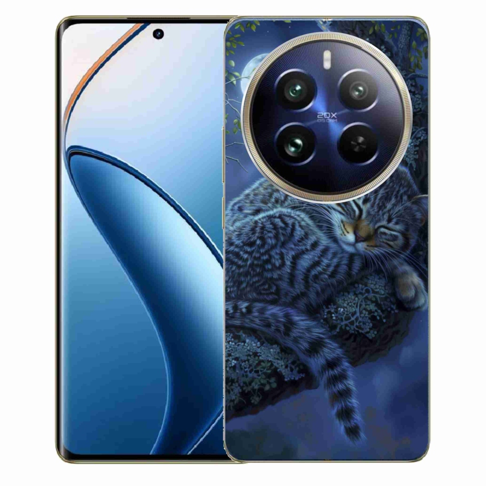 Gelový kryt mmCase na Realme 12 Pro 5G/12 Pro+ 5G - spící kočka
