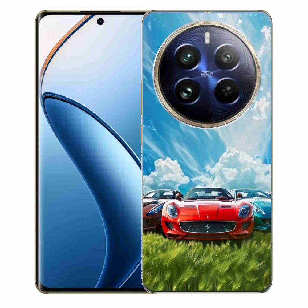 Gelový kryt mmCase na Realme 12 Pro 5G/12 Pro+ 5G - sportovní vozy
