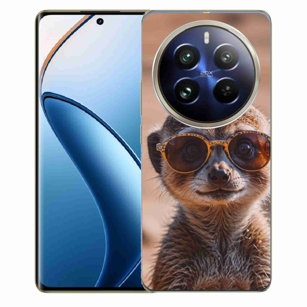 Gelový kryt mmCase na Realme 12 Pro 5G/12 Pro+ 5G - stylová surikata