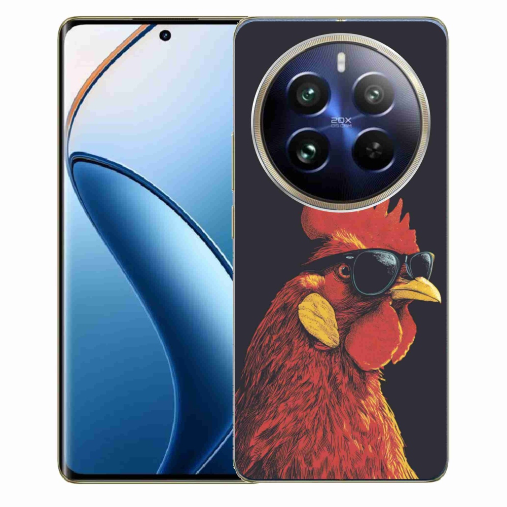Gelový kryt mmCase na Realme 12 Pro 5G/12 Pro+ 5G - stylový kohout