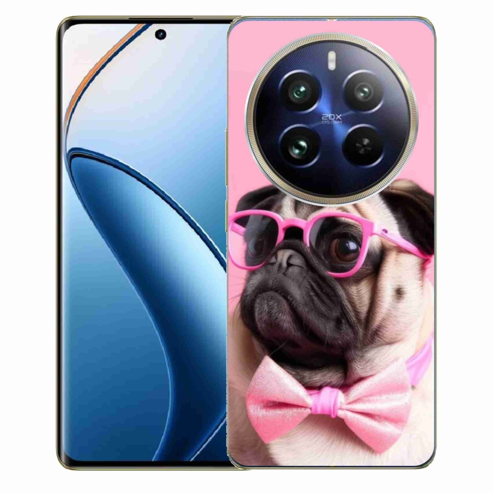 Gelový kryt mmCase na Realme 12 Pro 5G/12 Pro+ 5G - stylový mops