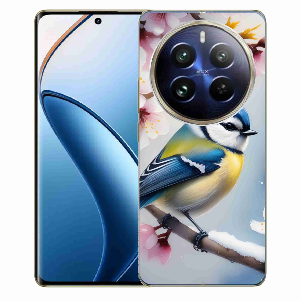 Gelový kryt mmCase na Realme 12 Pro 5G/12 Pro+ 5G - sýkorka