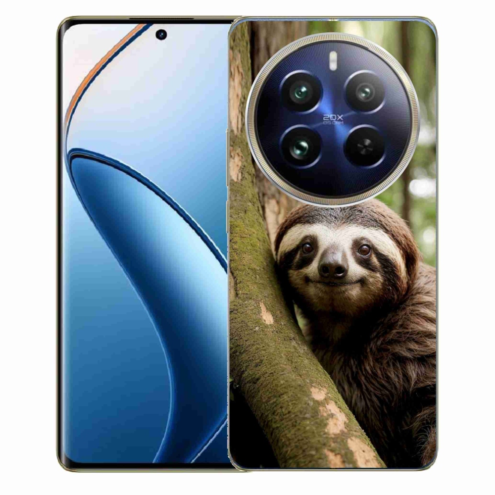 Gelový kryt mmCase na Realme 12 Pro 5G/12 Pro+ 5G - usměvavý lenochod