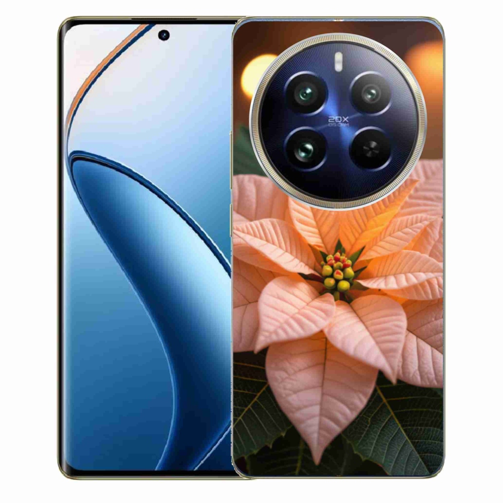 Gelový kryt mmCase na Realme 12 Pro 5G/12 Pro+ 5G - vánoční hvězda