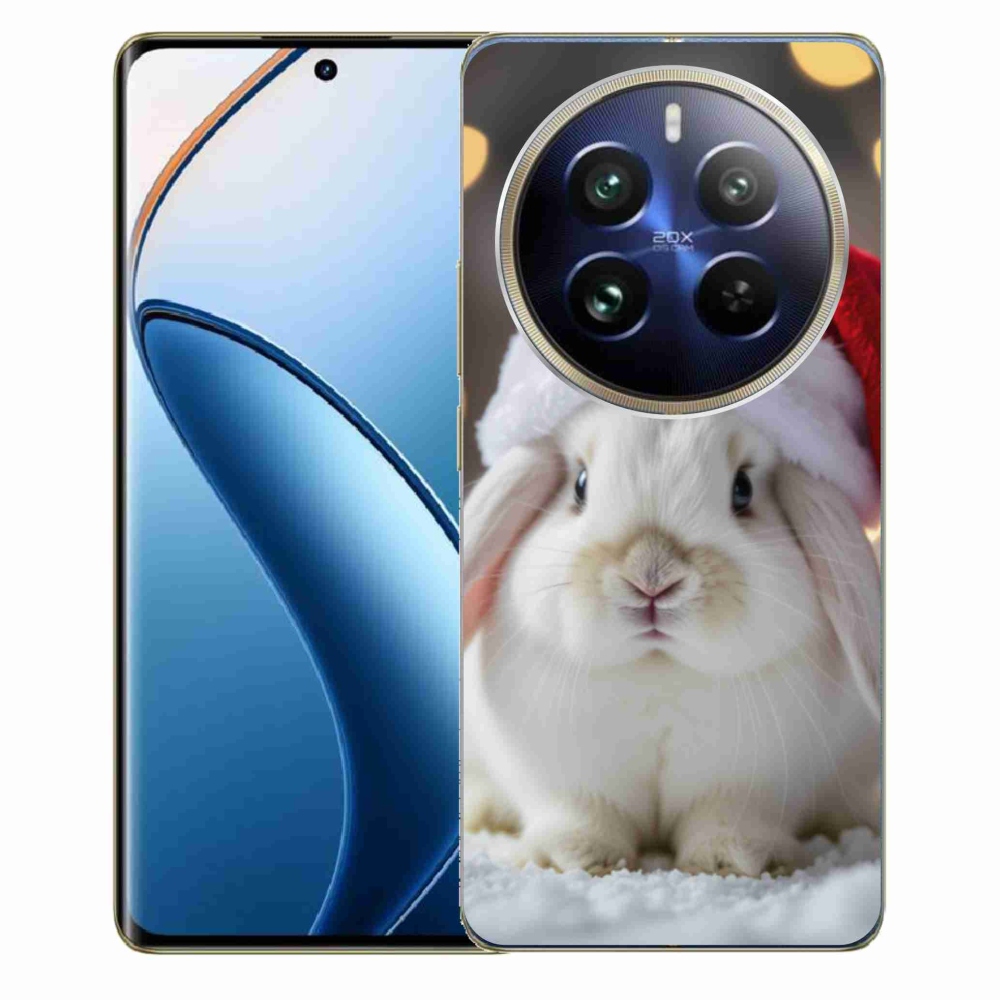 Gelový kryt mmCase na Realme 12 Pro 5G/12 Pro+ 5G - vánoční králík