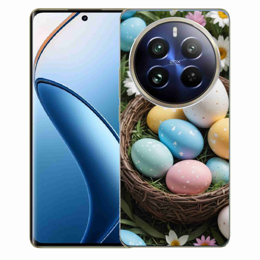 Gelový kryt mmCase na Realme 12 Pro 5G/12 Pro+ 5G - velikonoční vajíčka 2