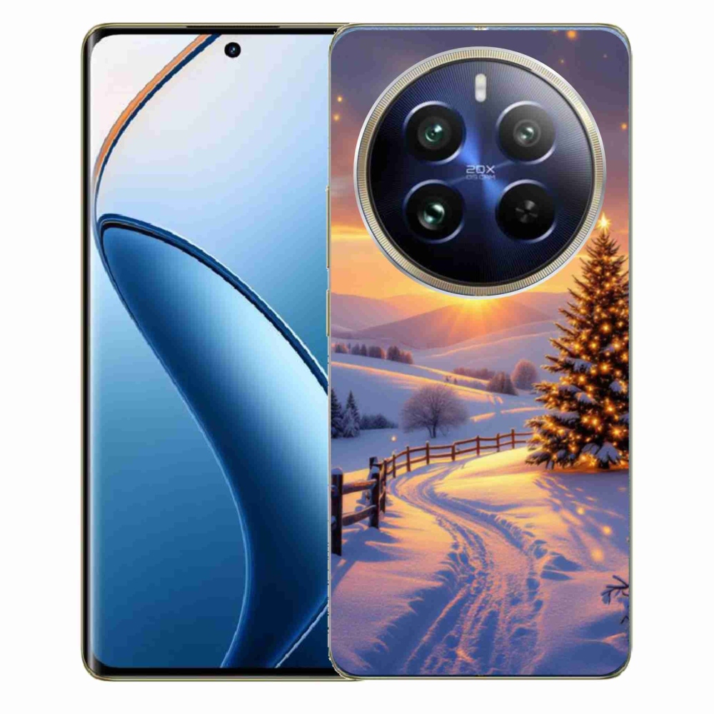 Gelový kryt mmCase na Realme 12 Pro 5G/12 Pro+ 5G - zimní krajina