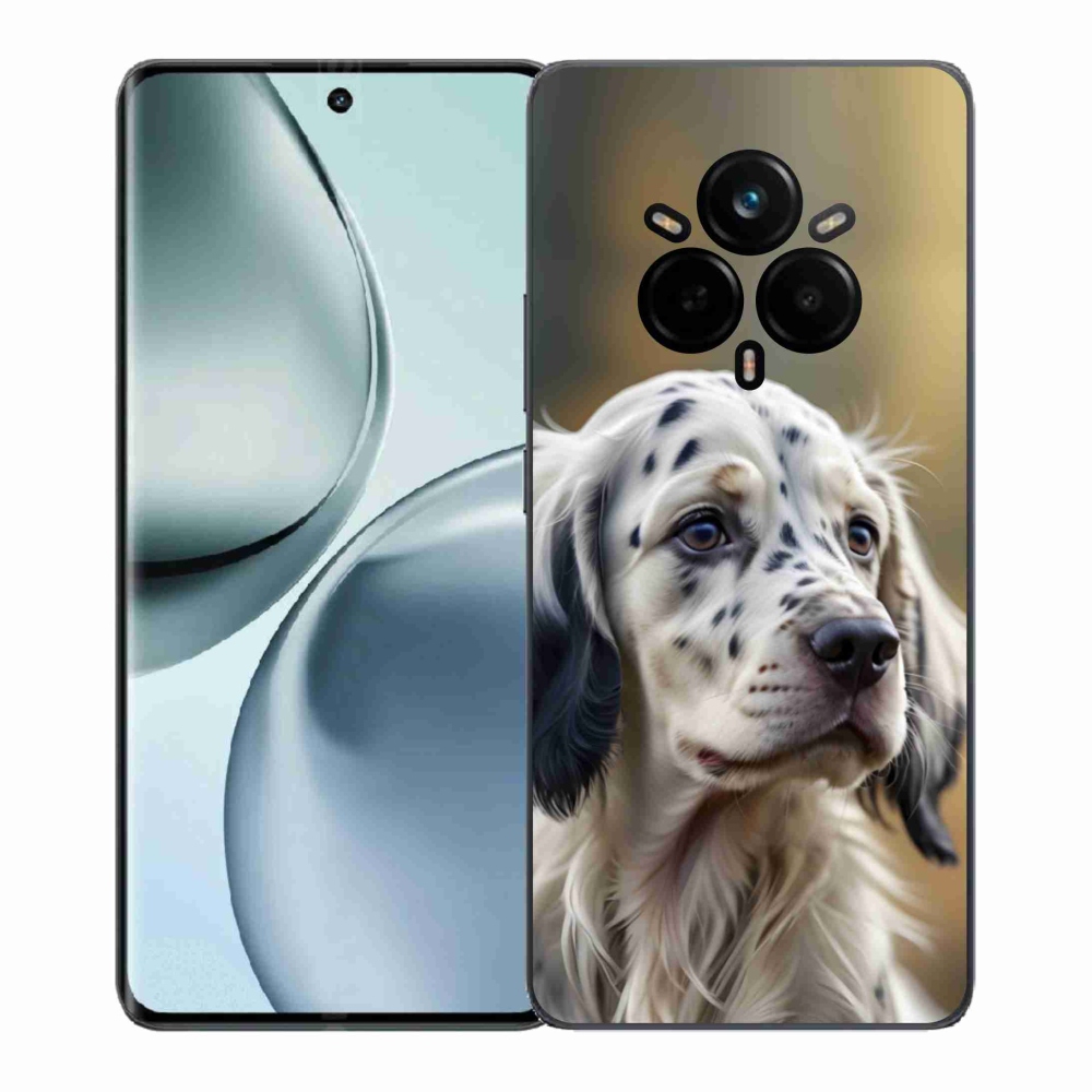 Gelový kryt mmCase na Realme 14 Pro+ 5G - anglický setr