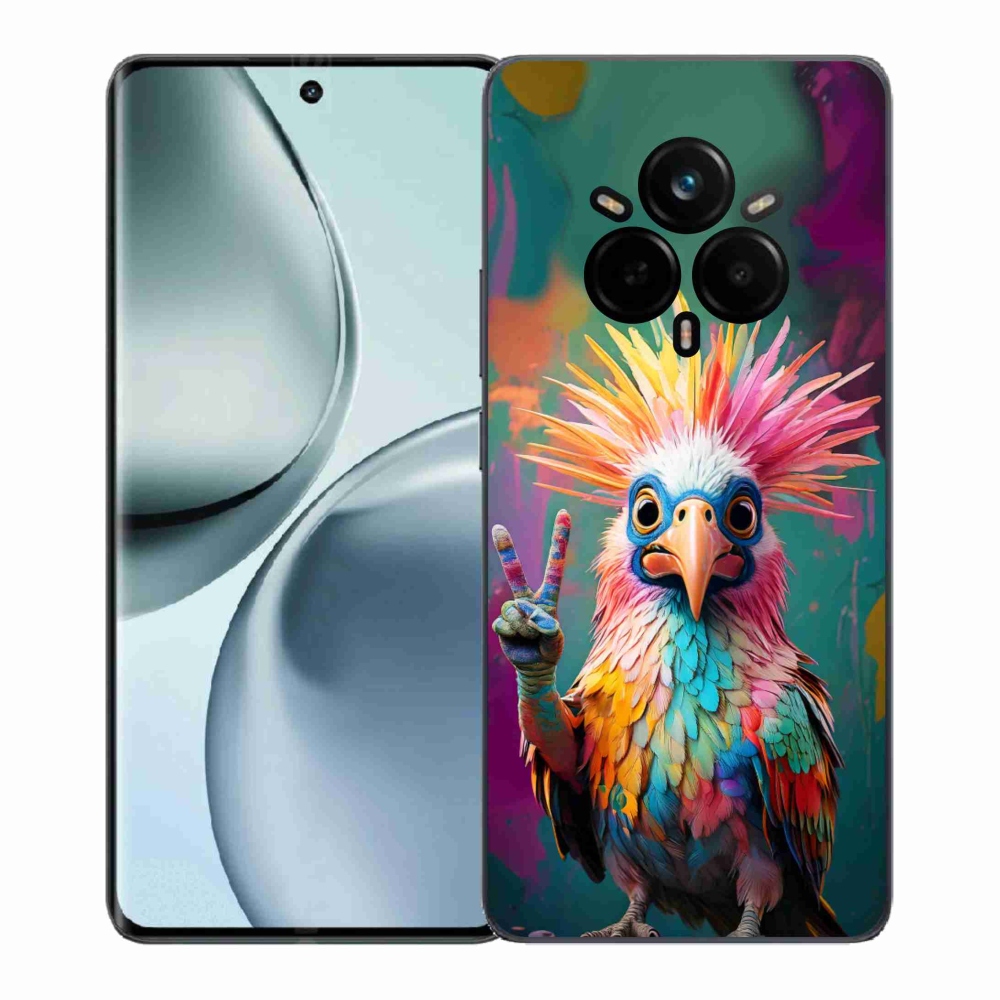 Gelový kryt mmCase na Realme 14 Pro 5G - barevný rebel