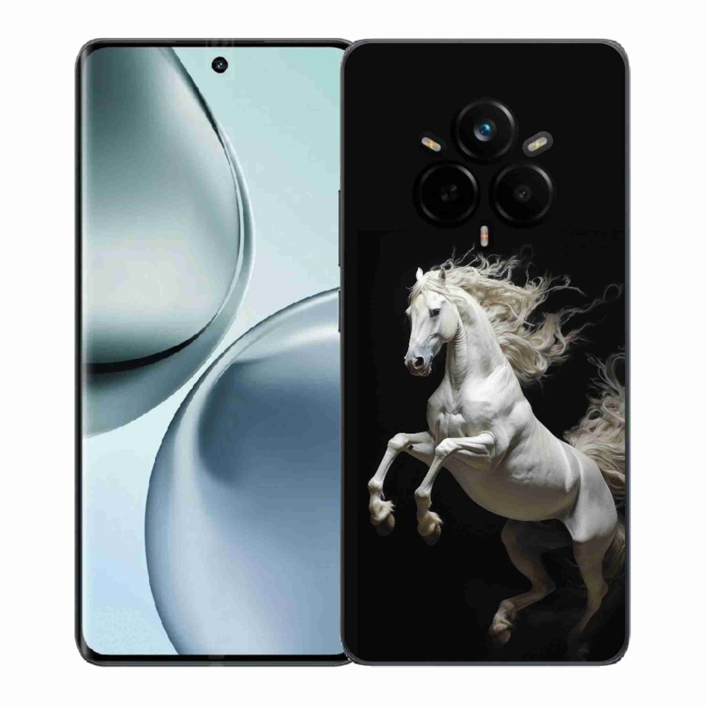 Gelový kryt mmCase na Realme 14 Pro 5G - bílý kůň 4