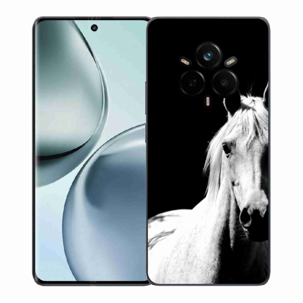 Gelový kryt mmCase na Realme 14 Pro+ 5G - bílý kůň 5