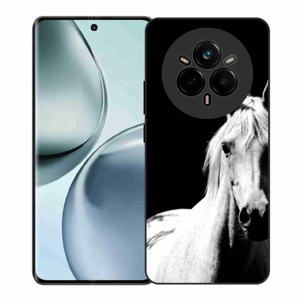 Gelový kryt mmCase na Realme 14 Pro+ 5G - bílý kůň 5