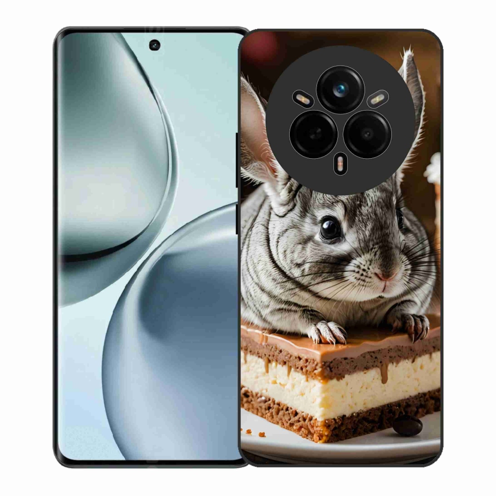 Gelový kryt mmCase na Realme 14 Pro+ 5G - činčila