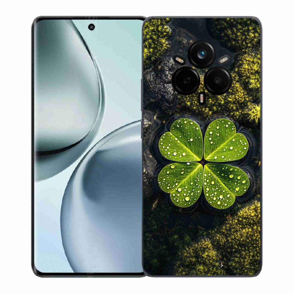 Gelový kryt mmCase na Realme 14 Pro 5G - čtyřlístek