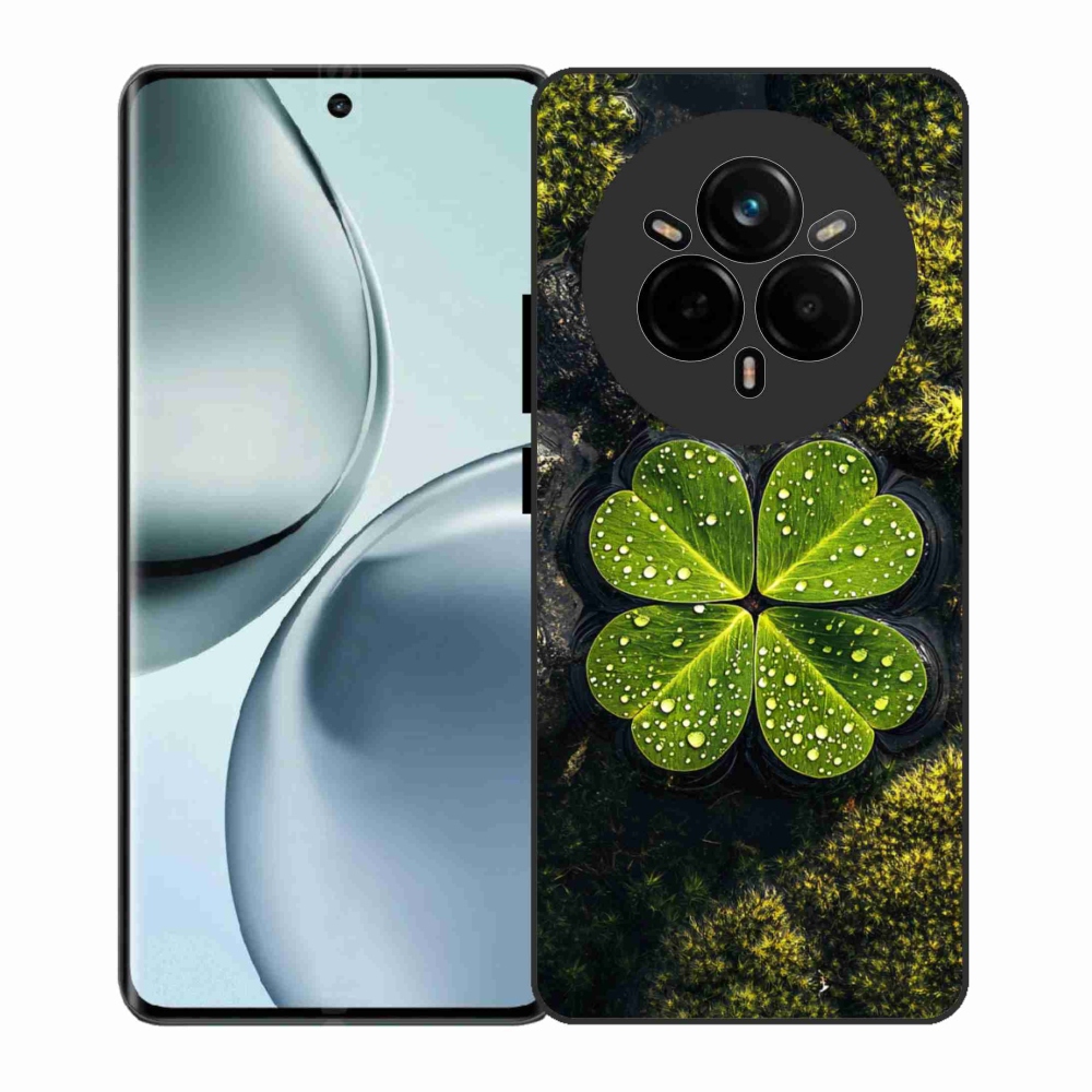 Gelový kryt mmCase na Realme 14 Pro 5G - čtyřlístek