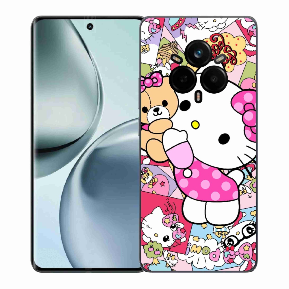 Gelový kryt mmCase na Realme 14 Pro 5G - cute kitty